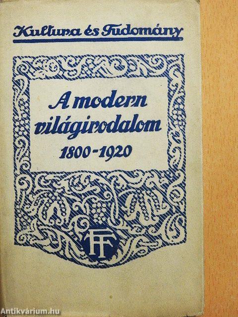 A modern világirodalom