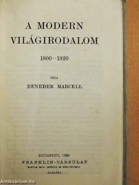A modern világirodalom