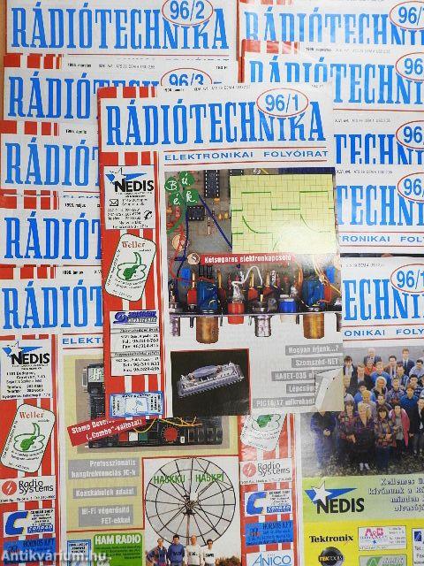Rádiótechnika 1996. (nem teljes évfolyam)