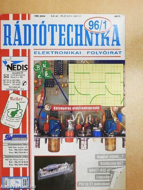 Rádiótechnika 1996. (nem teljes évfolyam)