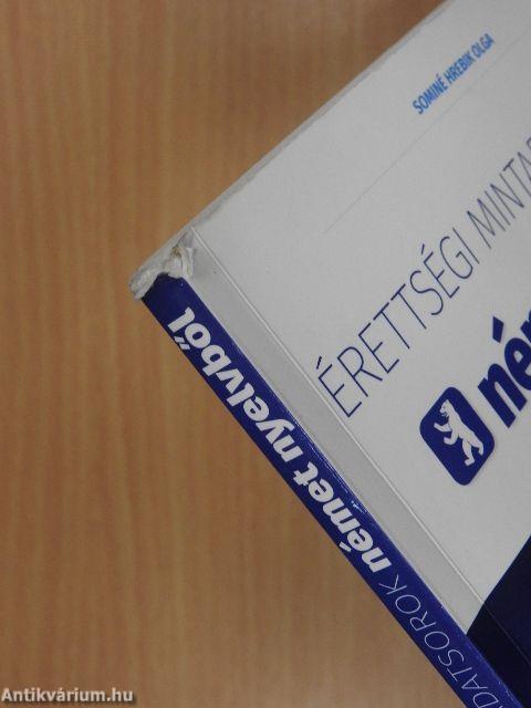 Érettségi mintafeladatsorok német nyelvből - CD-vel