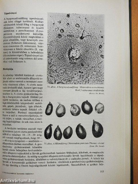 Növényvédelmi karantén kézikönyv
