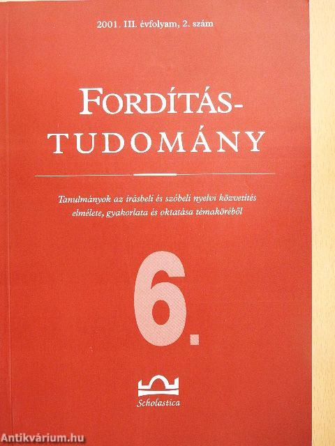 Fordítástudomány 2001/2.