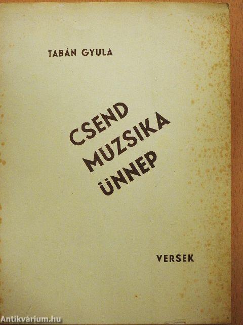 Csend, muzsika, ünnep