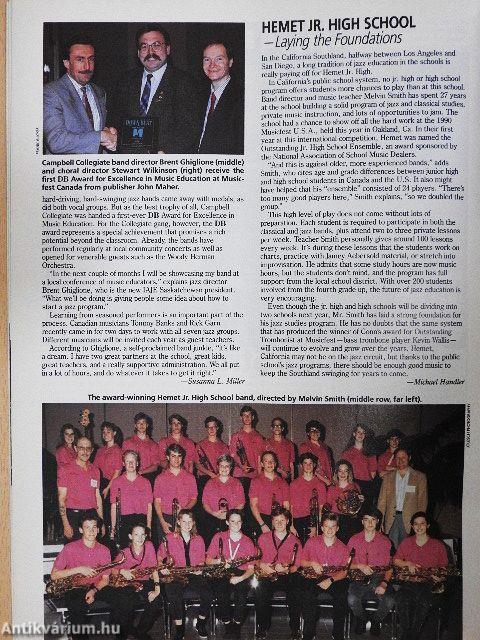 DownBeat October 1990