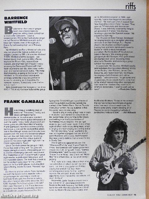 DownBeat August 1990
