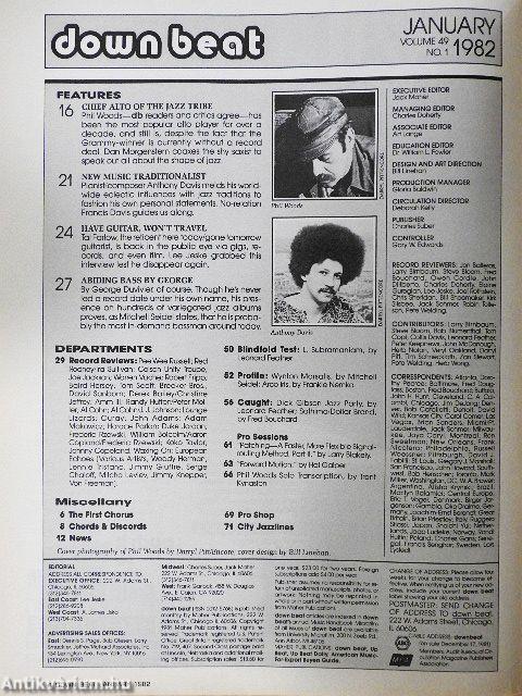 DownBeat January 1982