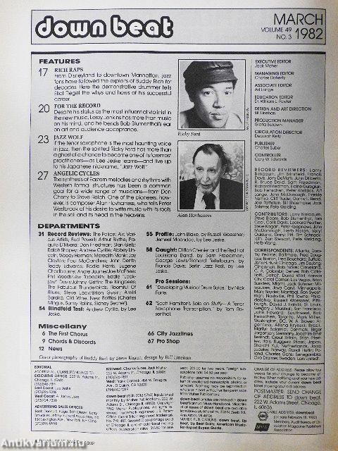 DownBeat March 1982