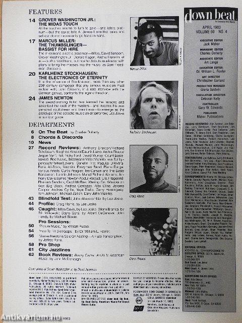 DownBeat April 1983