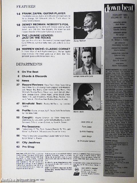 DownBeat February 1983