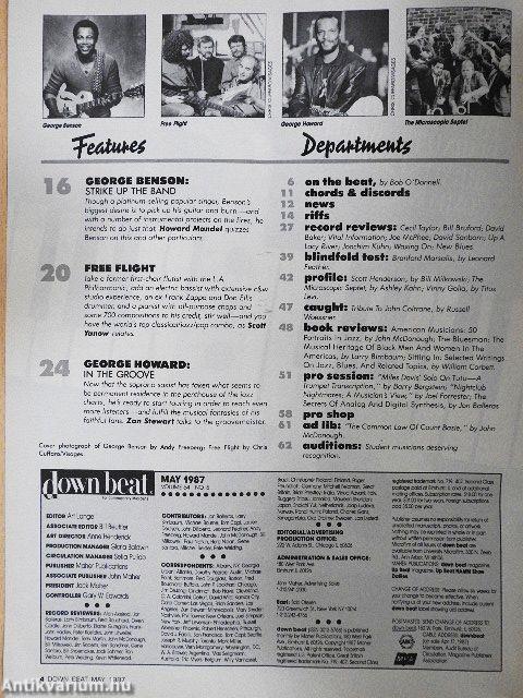 DownBeat May 1987