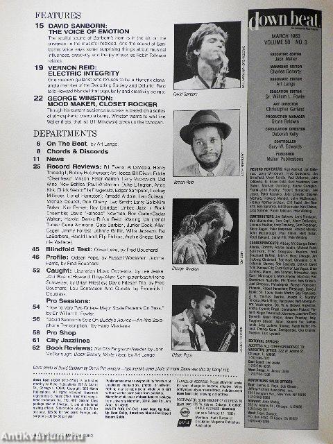 DownBeat March 1983