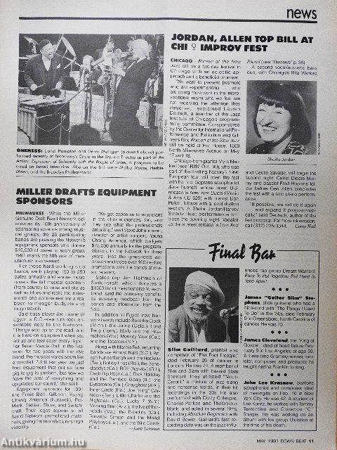 DownBeat May 1991