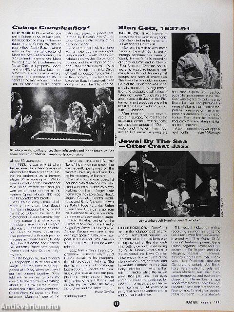 DownBeat August 1991