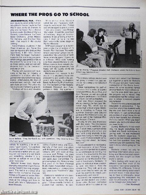 DownBeat June 1991