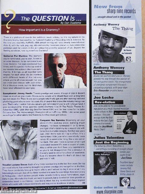 DownBeat March 2006