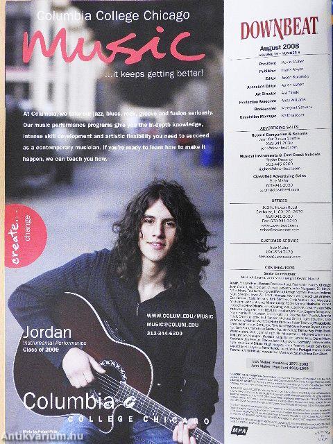 DownBeat August 2008