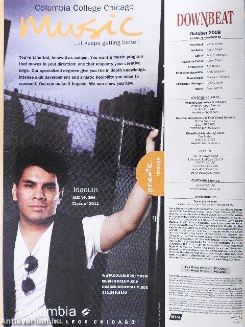 DownBeat October 2008