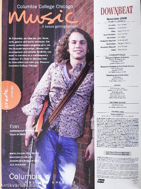 DownBeat November 2008