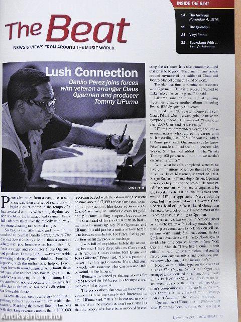 DownBeat November 2008