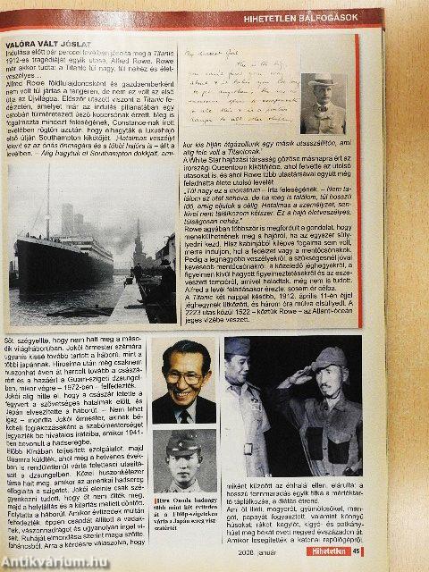 Hihetetlen! 2008. január-december