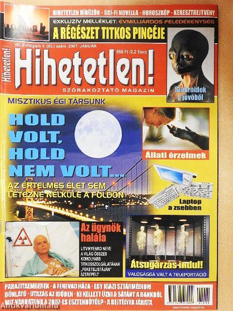 Hihetetlen! 2007. január-december