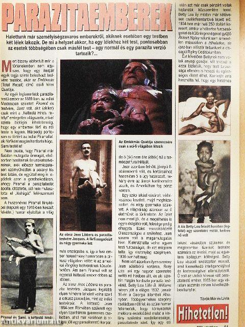 Hihetetlen! 2007. január-december