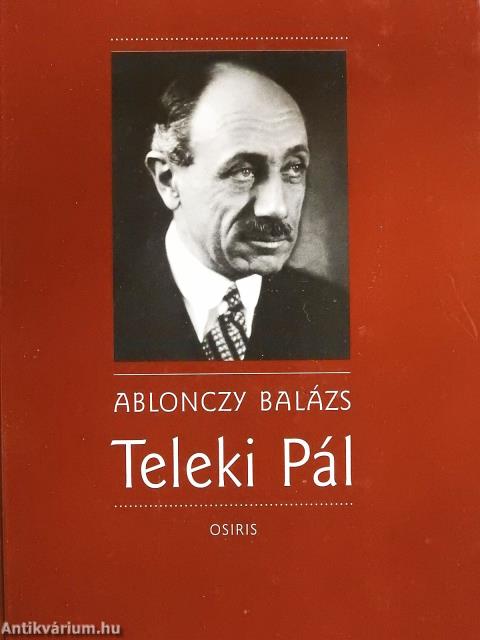 Teleki Pál (dedikált példány)