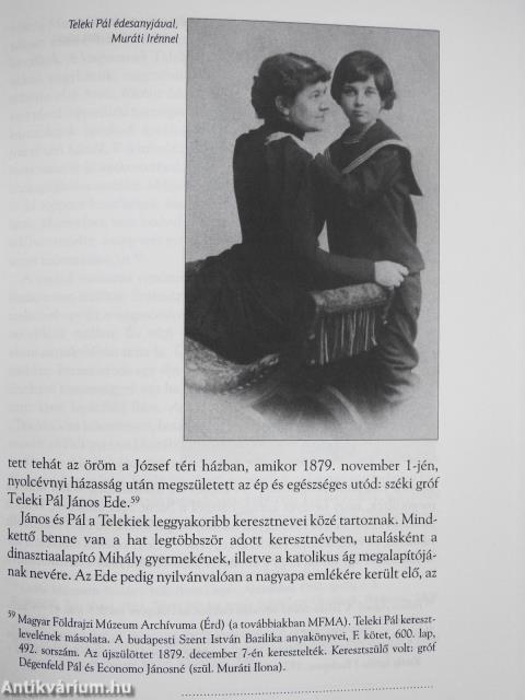 Teleki Pál (dedikált példány)