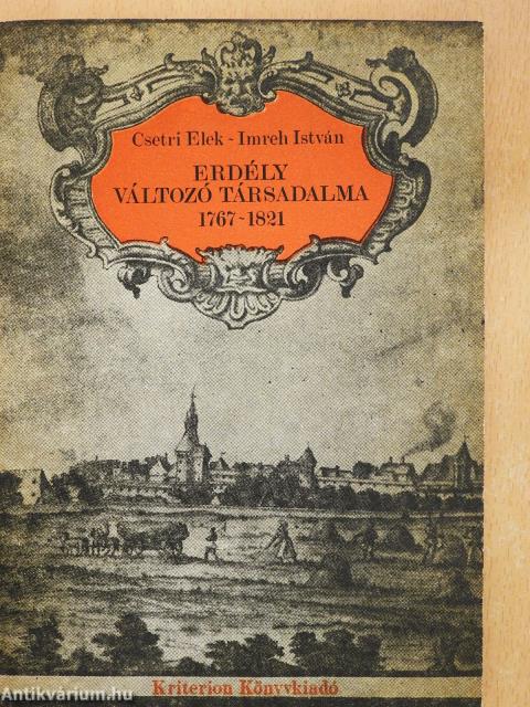 Erdély változó társadalma (dedikált példány)