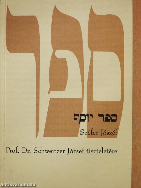 Széfer József (dedikált példány)