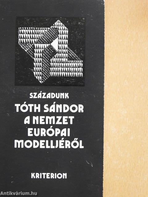 A nemzet európai modelljéről (dedikált példány)