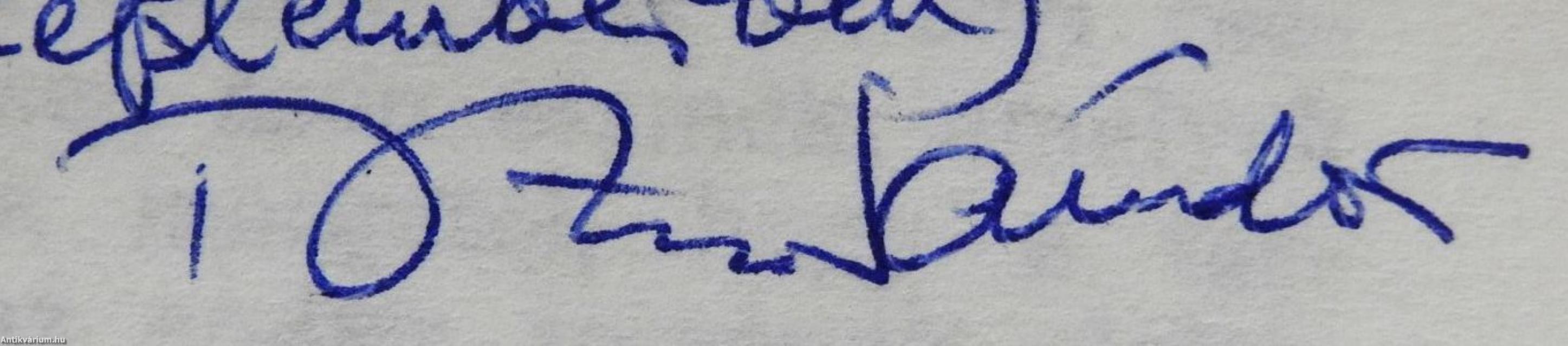 A nemzet európai modelljéről (dedikált példány)