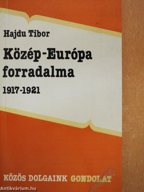 Közép-Európa forradalma (dedikált példány)