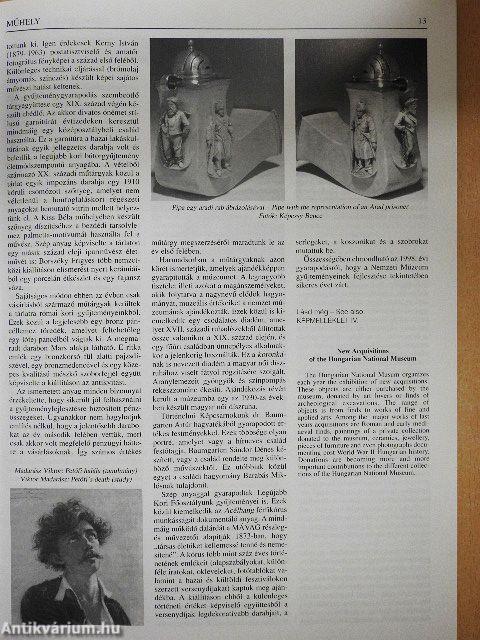 Magyar Múzeumok 1999. nyár