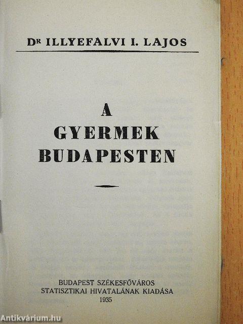 A gyermek Budapesten