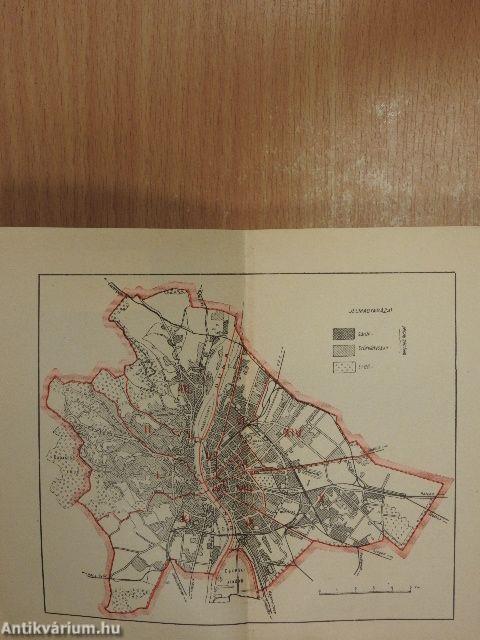 Budapest Székesfőváros Statisztikai Zsebkönyve 1936.