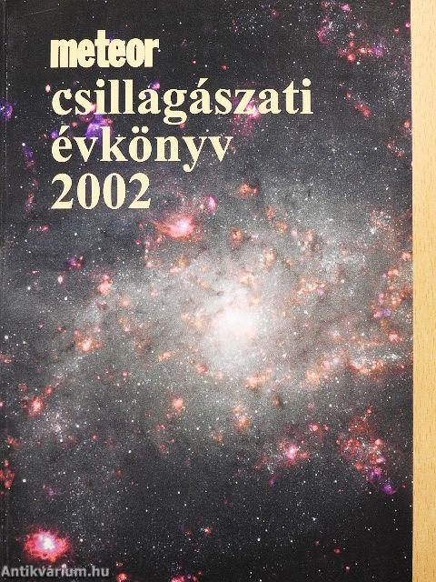 Meteor csillagászati évkönyv 2002