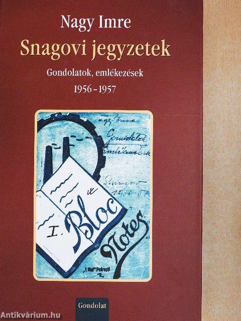 Snagovi jegyzetek - CD-vel