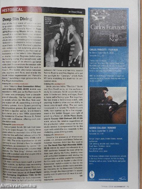 DownBeat October 2008