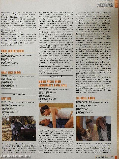 VOX Mozimagazin 2004. január-december