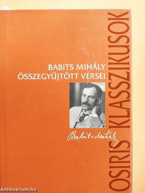 Babits Mihály összegyűjtött versei