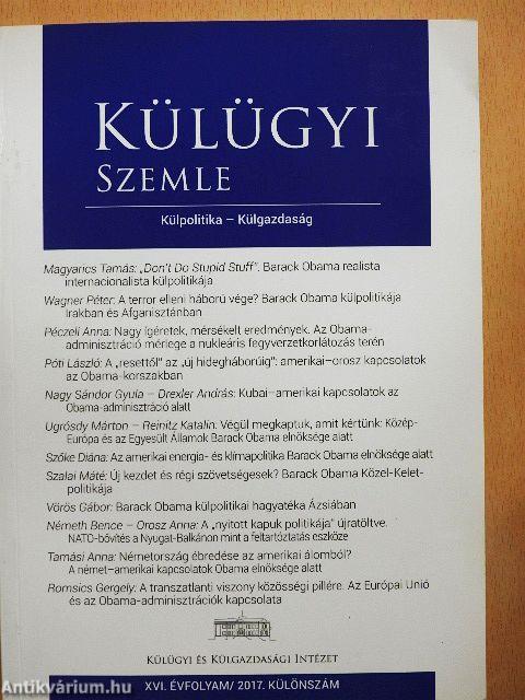 Külügyi Szemle 2017. Különszám