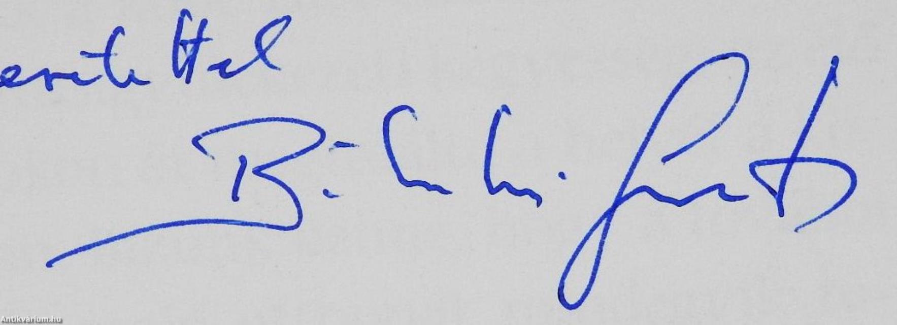 "Tedd templomoddá Istenem" (dedikált példány)