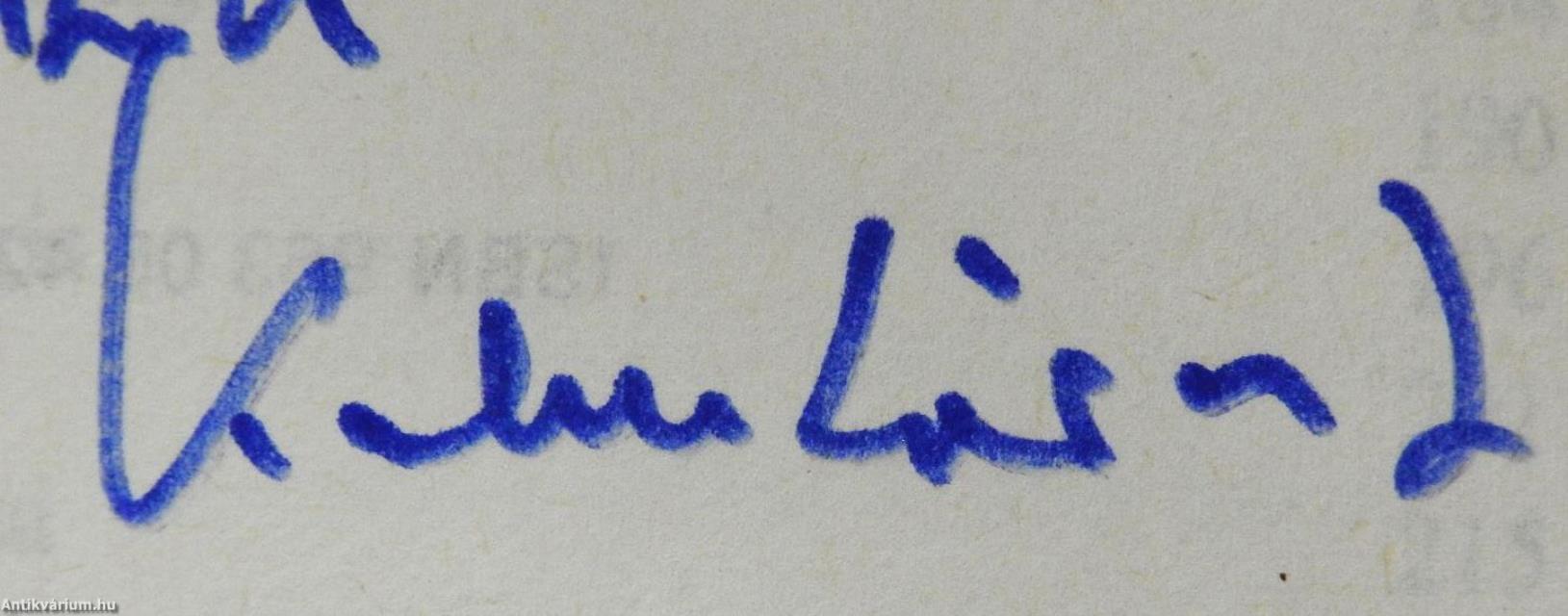 Lakatos István (dedikált példány)