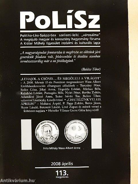 PoLíSz 2008. április