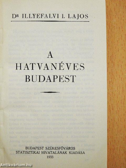 A hatvanéves Budapest