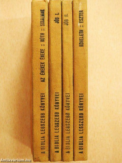 Az Énekek Éneke/Rúth/Siralmak/Jób I-II./Koheleth/Eszter