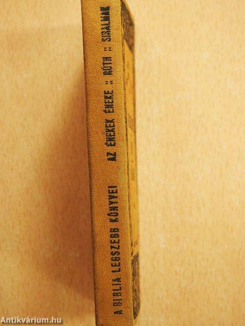 Az Énekek Éneke/Rúth/Siralmak/Jób I-II./Koheleth/Eszter