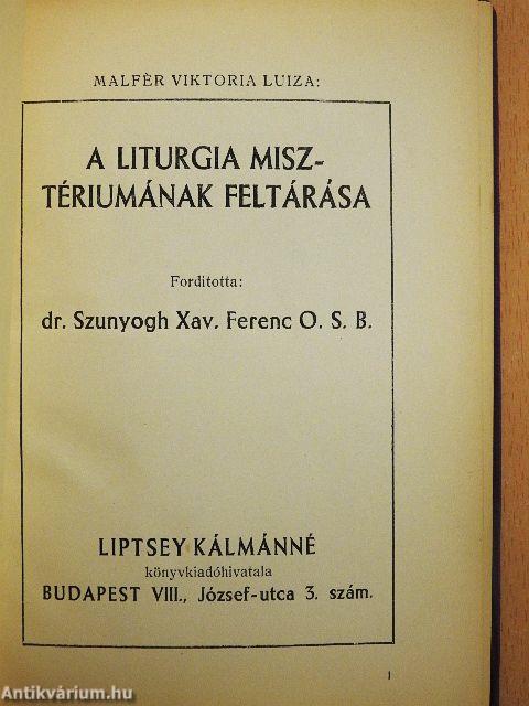 A liturgia misztériumának feltárása